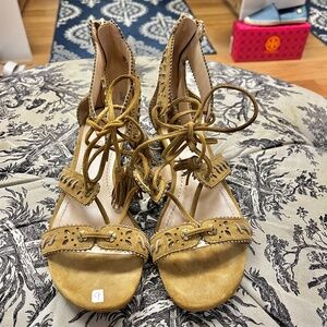 Coach Via Demi Wedge Sandals Size 9
